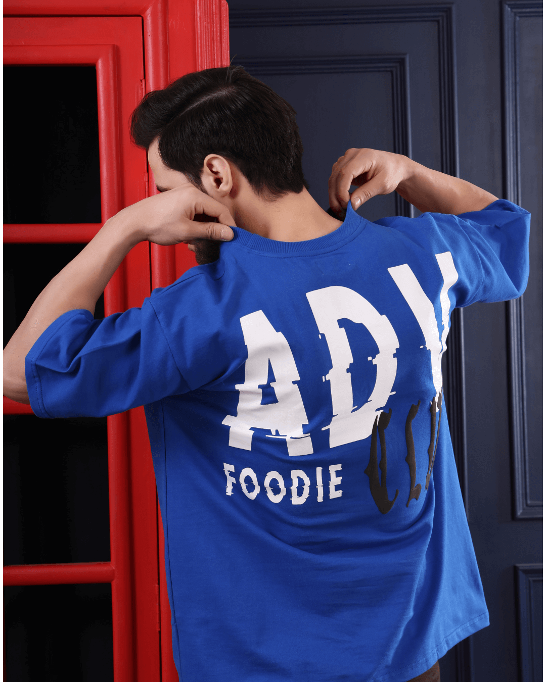 Original Gangster Royal Blue Oversized T shirt – Bold Streetwear Style