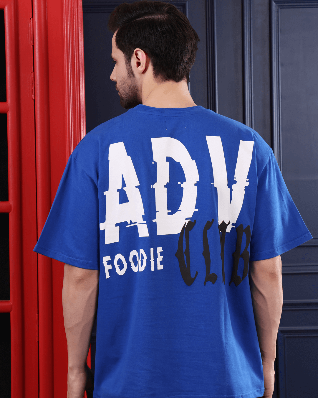 Original Gangster Royal Blue Oversized T shirt – Bold Streetwear Style